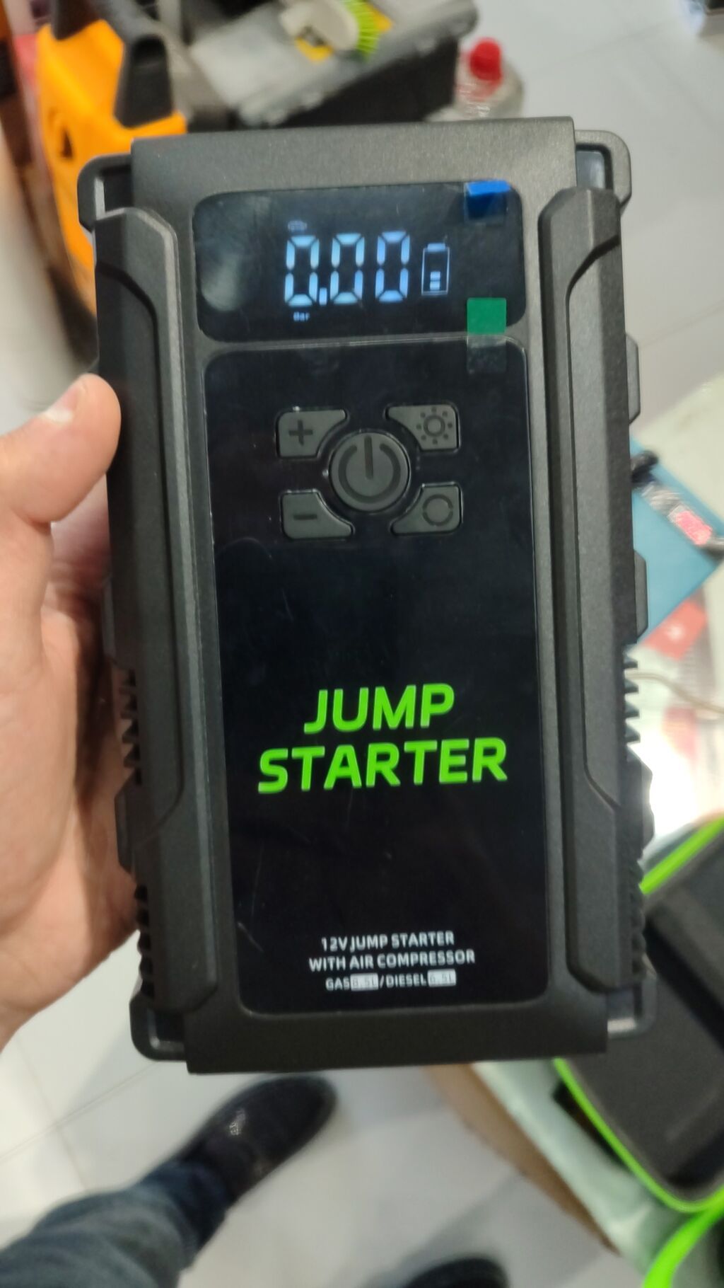 Avtomobil üçün portativ Jump Starter + hava kompressoru — Avtomobil aləti, Digah (2)