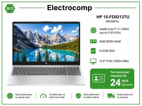 Noutbuk HP 15-FD0213TU — Bakı