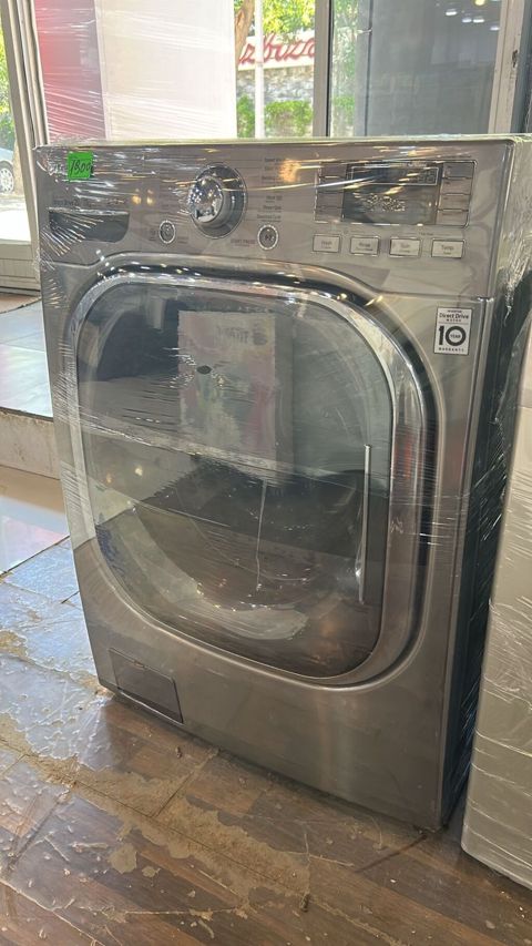 LG ön yükləməli paltaryuyan maşın, paslanmayan polad (inox) korpus — Digah