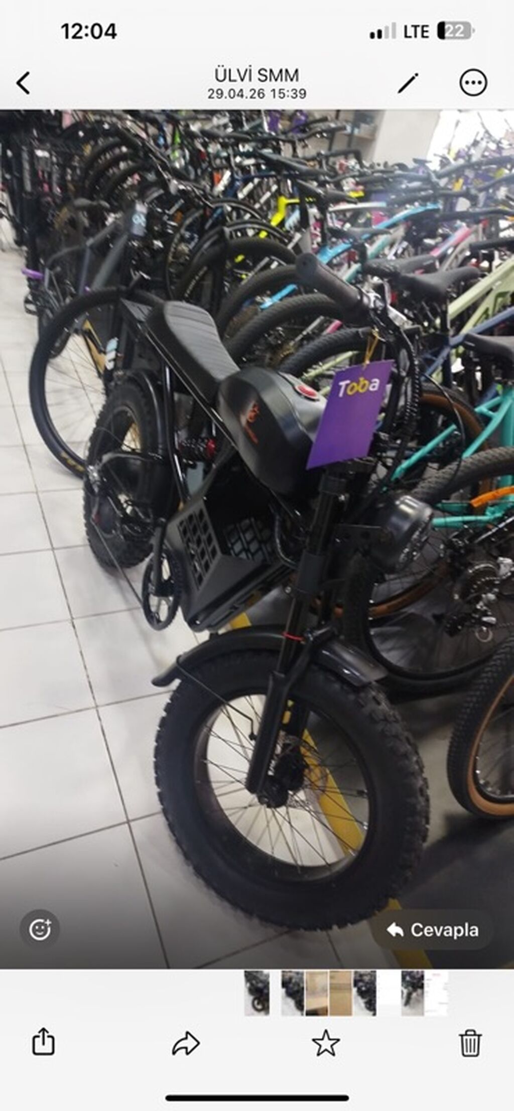 Elektrik velosipedi – qalın təkərli “fat-bike” tipli model — Elektrik velosipedləri, Bakı