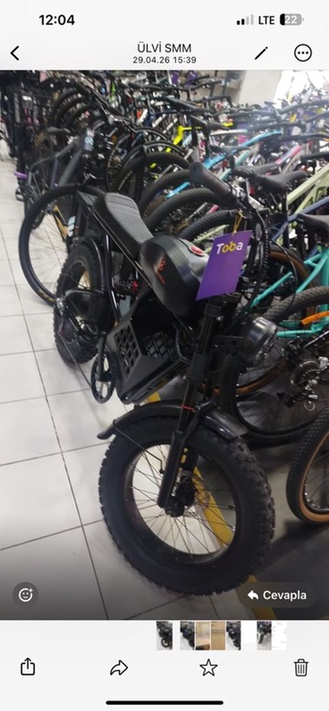 Elektrik velosipedi – qalın təkərli “fat-bike” tipli model