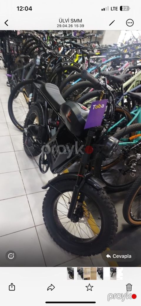 Elektrik velosipedi – qalın təkərli “fat-bike” tipli model — Bakı