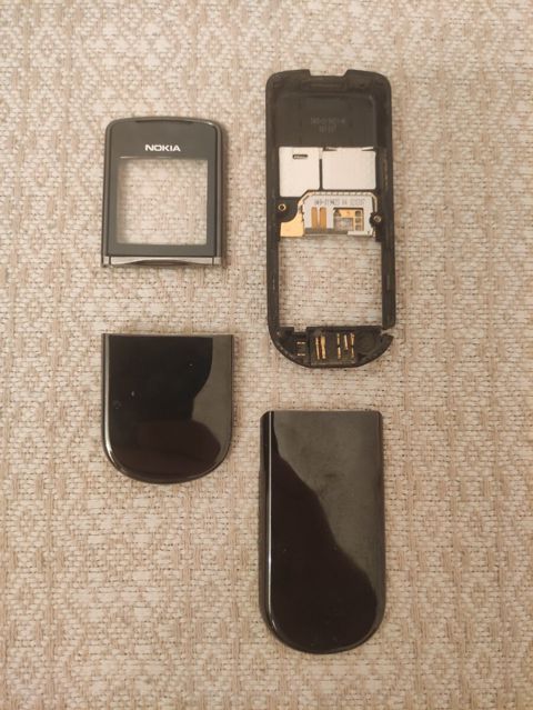 Nokia 8800 Sirocco black korpusu — Bakı
