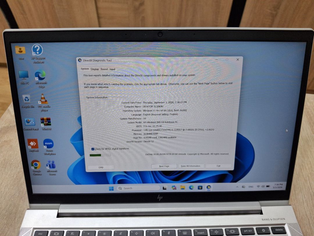 Hp Elitebook 840 G8 i5 1145G7 16gb Ram 512gb ssd — Noutbuklar, Bakı (9)