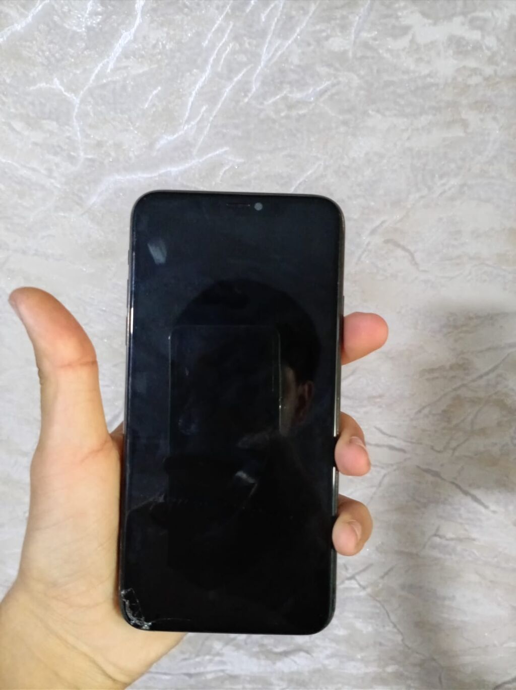 IPhone 11 Pro, 256 GB, Matte Midnight Green, Qırıq — Apple iPhone, Qusar (2)