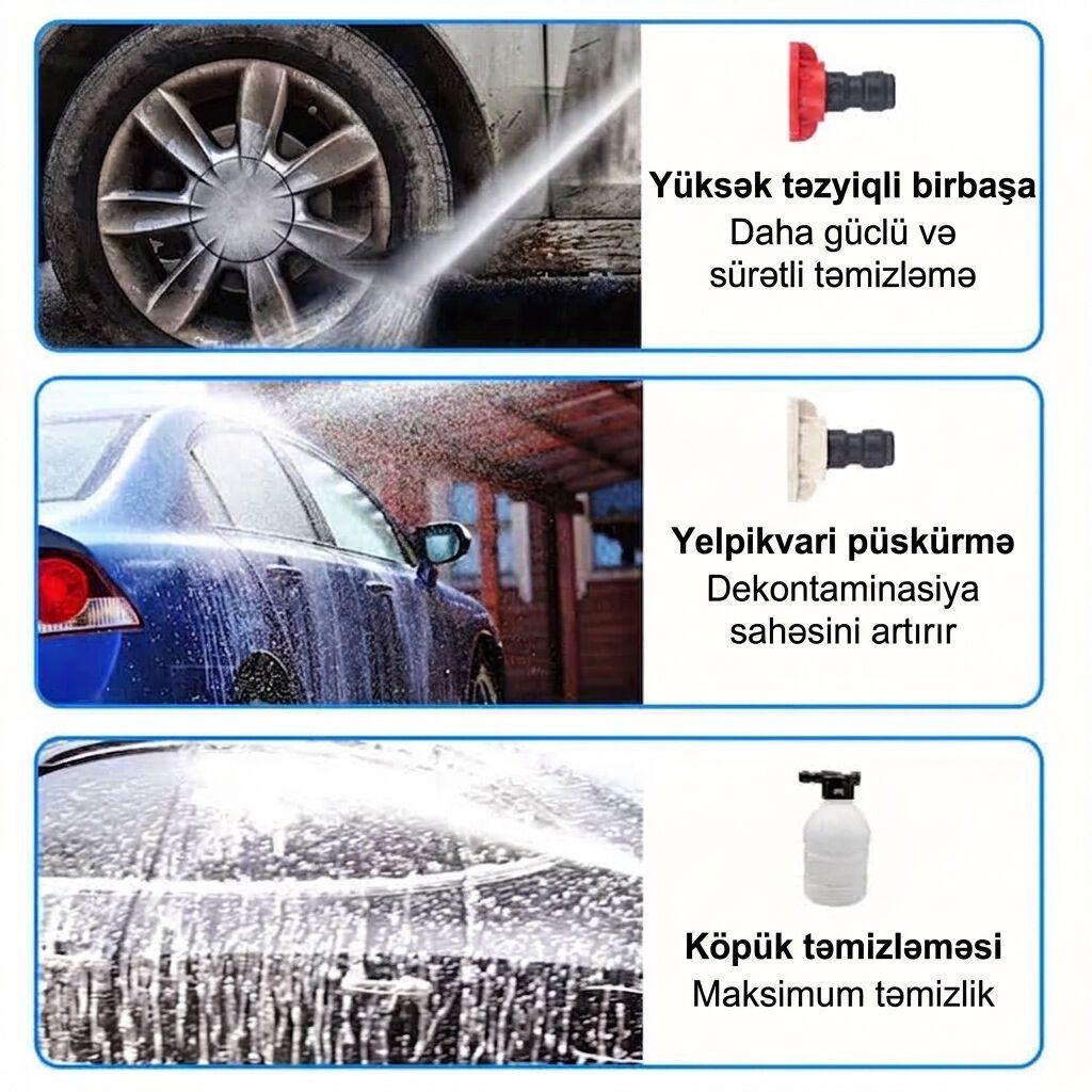 Geyd edilmiş Qiymət sondur Mağaza deyil. Moyka aparatı. Su — Avtoyuma üçün, Bakı (4)