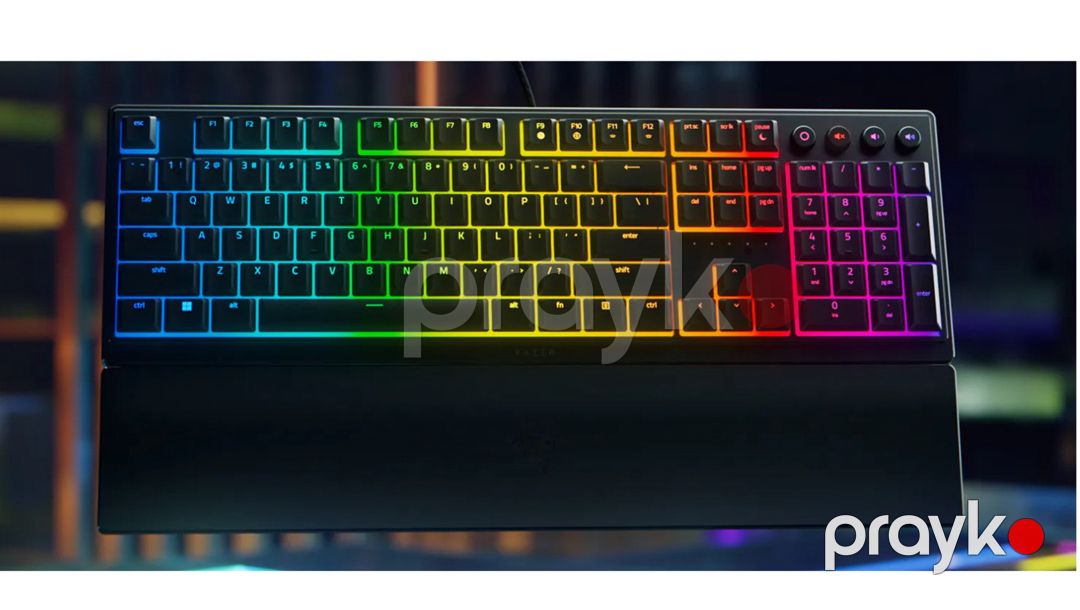 Klaviatura Razer Ornata V3 RGB 104key, Mecha-Membrane Switch — Periferik cihazlar, Bakı (8)