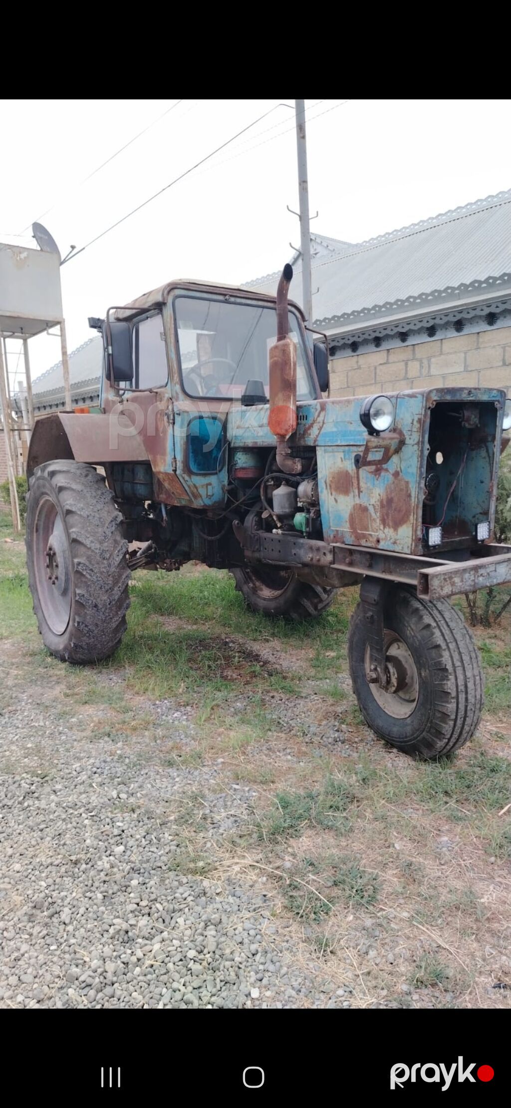 Traktor MTZ (Belarus) tipli, kabinalı, ön təkərli idarəetmə ilə — Traktorlar, Ağcabədi (3)