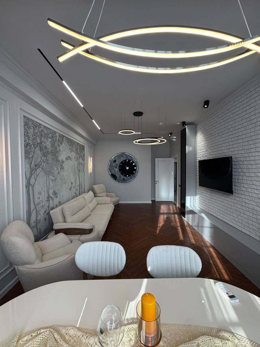 2-otaqlı yeni tikili kirayə verilir, Elmlər Akademiyası m., 74 m² — Mənzil, Bakı (6)