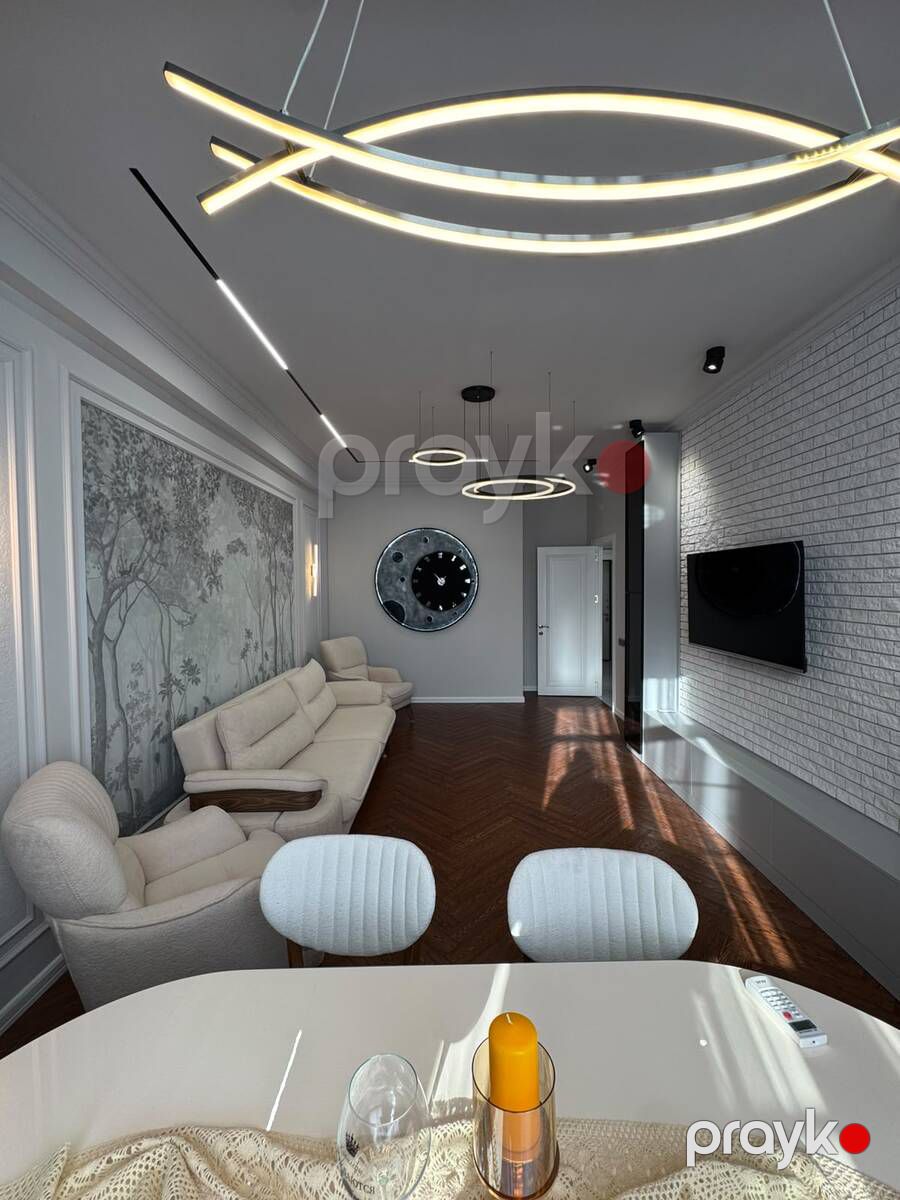 2-otaqlı yeni tikili kirayə verilir, Elmlər Akademiyası m., 74 m² — Mənzil, Bakı (6)