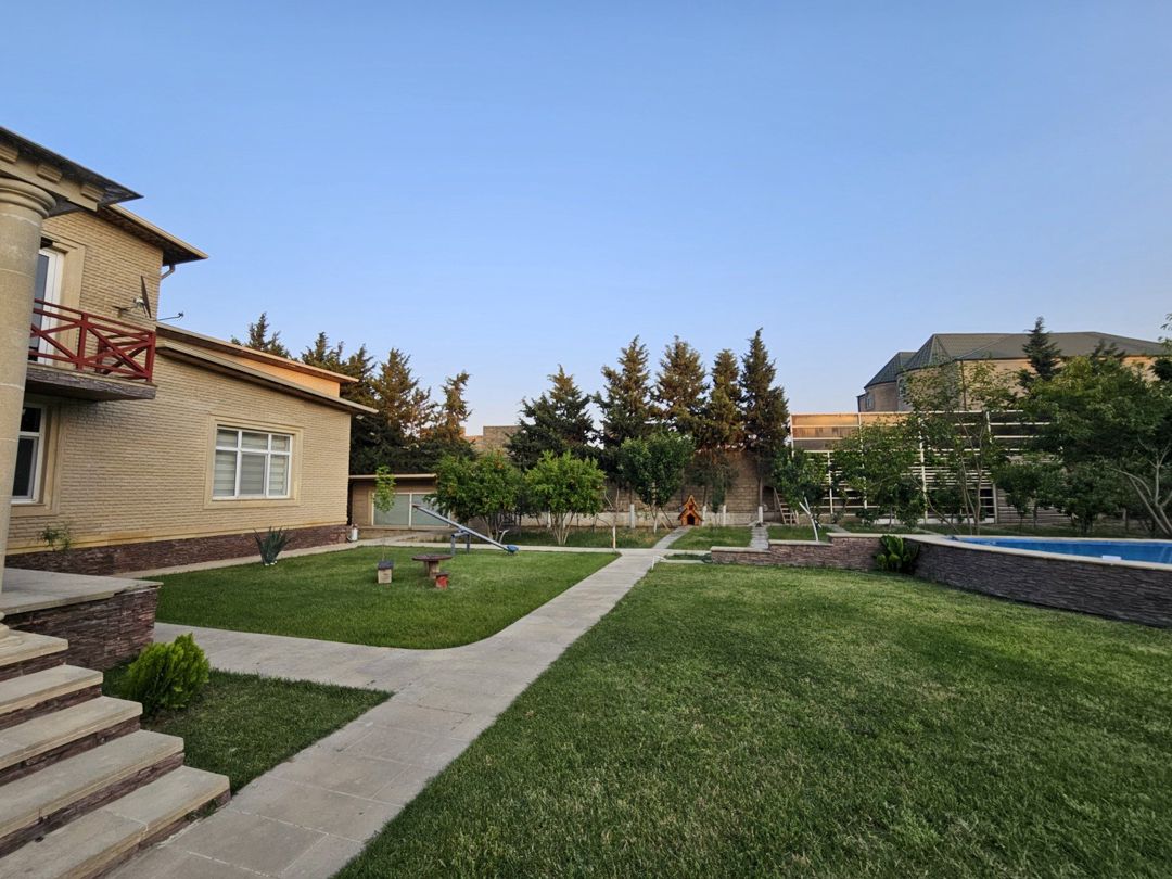 Satılır 8 otaqlı həyət evi/bağ evi 414 m² — Ev, villa, Bakı (10)
