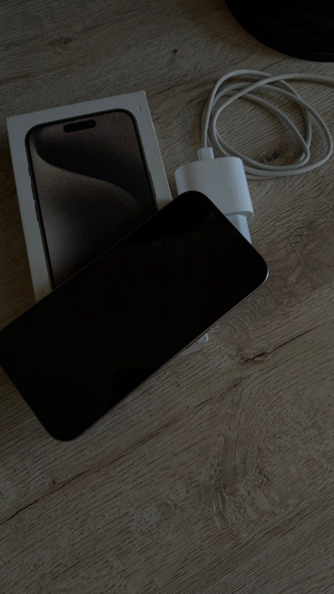 Apple iPhone 15 Pro Natural Titanium 128GB/8GB — Smartfonlar, Bakı (2)