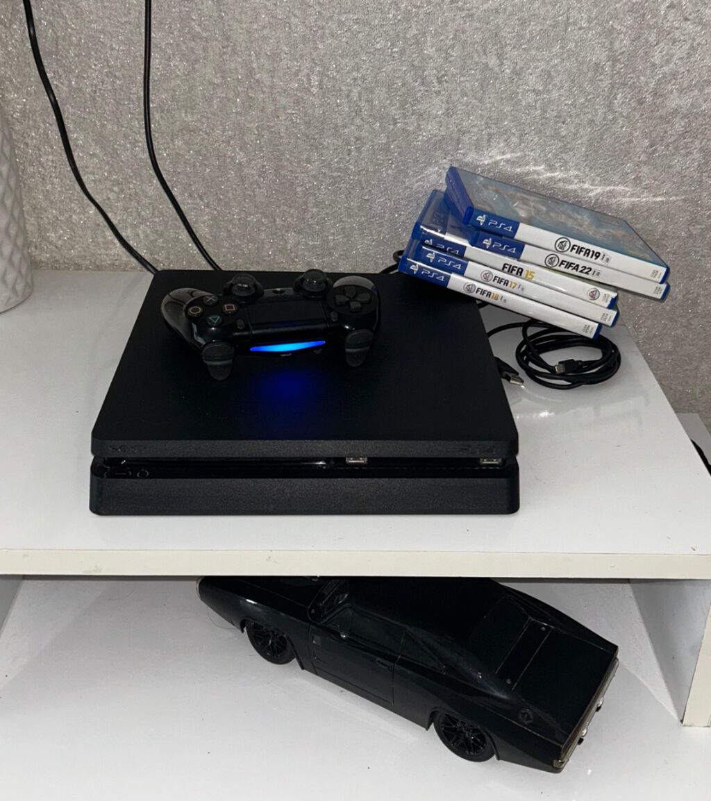 Sony PlayStation 4 (PS4) Slim oyun konsolu paketi - Model: PS4 Slim — Oyun konsolları, Sumqayıt