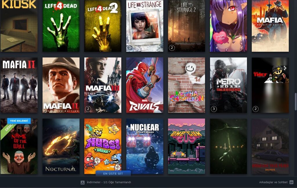 Məhsul: Steam hesabı – geniş oyun kitabxanası Təsvir: - Kitabxanada — Oyunlar, konsollər və proqramlar, Bakı (5)