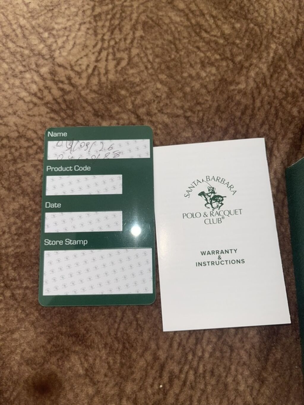 Santa Barbara Polo & Racquet Club kişi qol saatı Saatın — Qol saatları, Bakı (5)