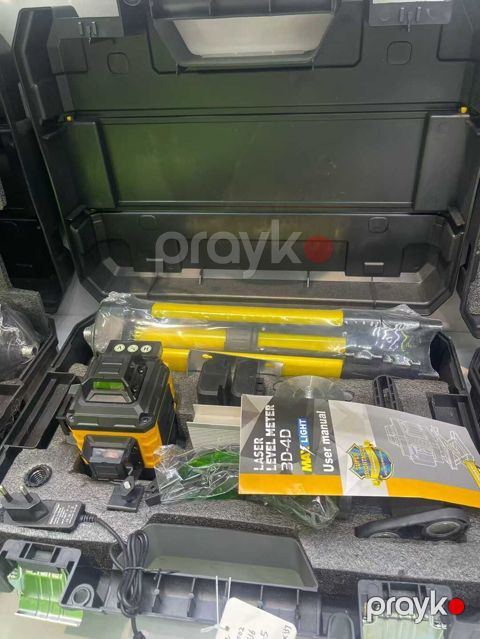 MAX Light 3D-4D lazer nivo dəsti Xüsusiyyətlər: - 3D/4D xətt — Digah
