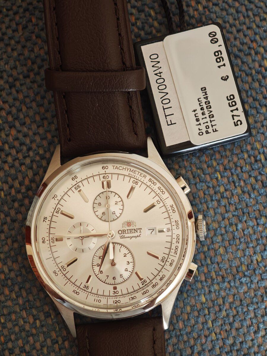 Orient Chronograph qol saatı — Şəxsi əşyalar, Bakı (2)