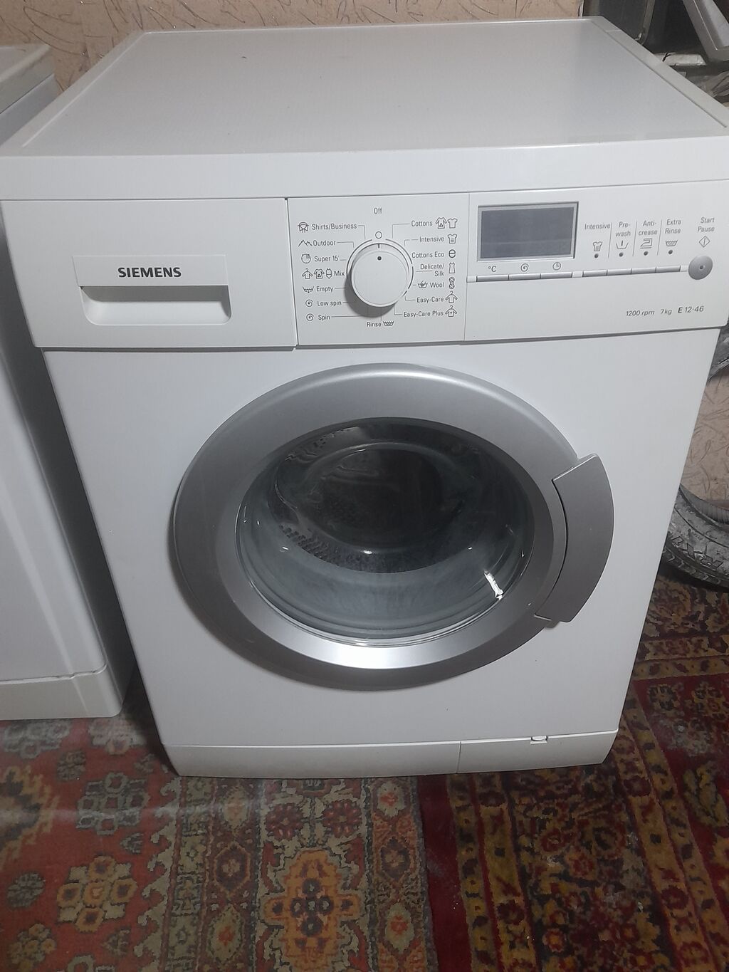 Paltaryuyan maşın Siemens, 7 kq, İşlənmiş, Avtomat, Qurutmasız, Kredit yoxdur, Pulsuz çatdırılma — Çamaşır maşınları, Bakı