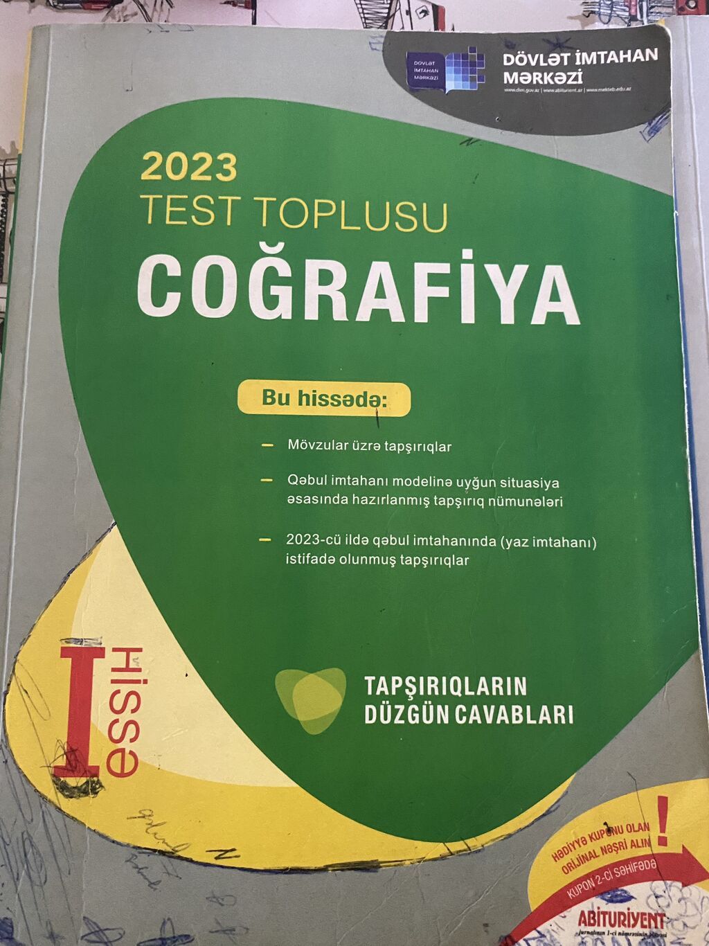 Dim test kitablari yoplu 10 azn tekli qiymet 3 azn mekan xalqlar — Kitablar, Bakı (4)