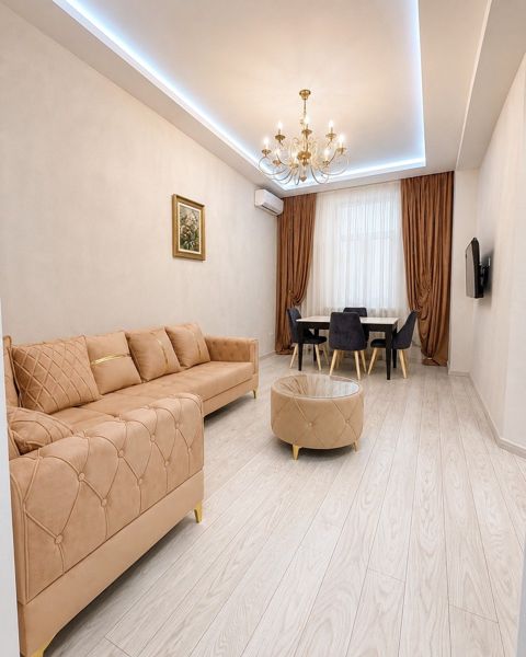 2-otaqlı yeni tikili kirayə verilir, Nəsimi r., 70 m² — Bakı
