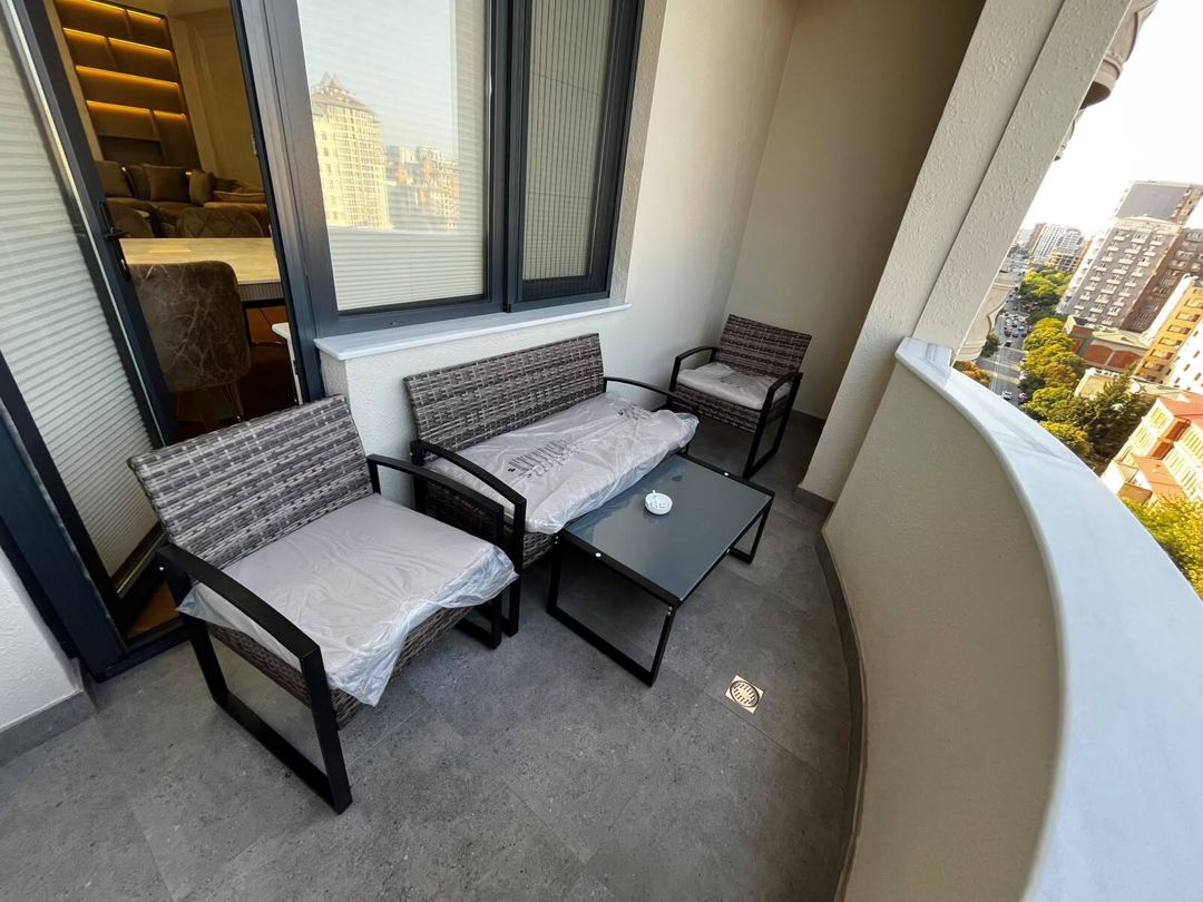 İcarəyə verilir 3 otaqlı yeni tikili 170 m² — Mənzil, Bakı (11)