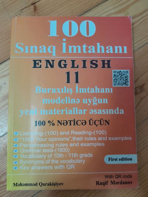 Ingilis dili Qarakisiyev 11 ci sinif Buraxilis imtahani ucun — Masazır