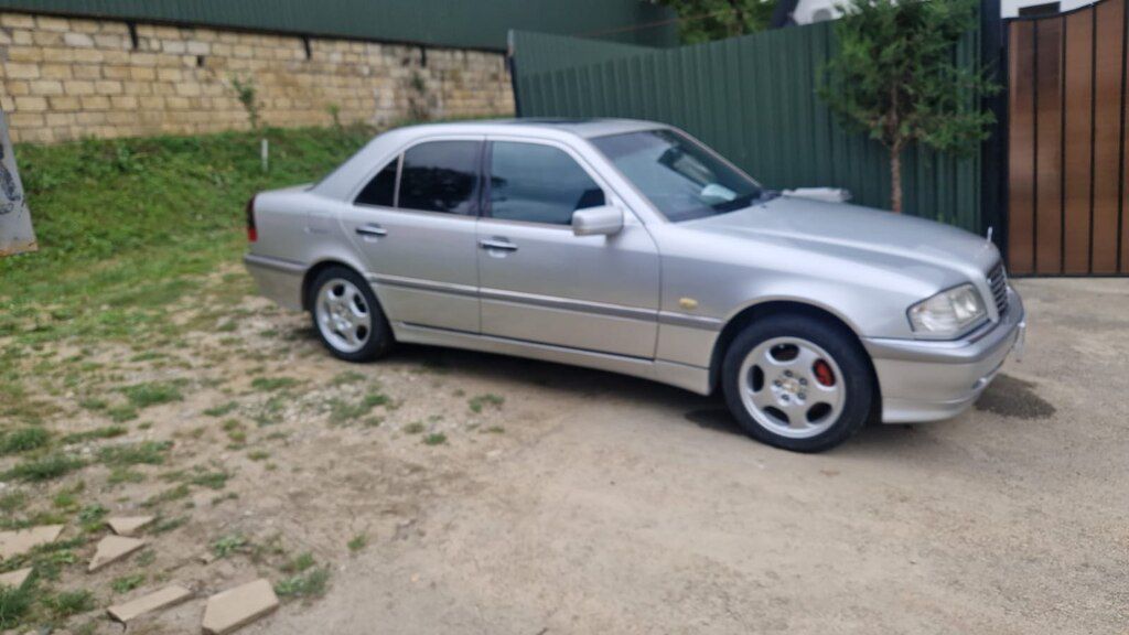 Mercedes C 200, 2.0 L, 1998 il, 330 000 km — Avtomobillər, Quba (2)