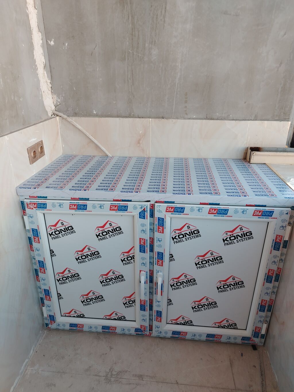 Yeni Plastik qapı Plintus ilə, Pulsuz quraşdırma, Pulsuz çatdırılma — Pəncərələr, qapılar, balkonlar, Digah (5)