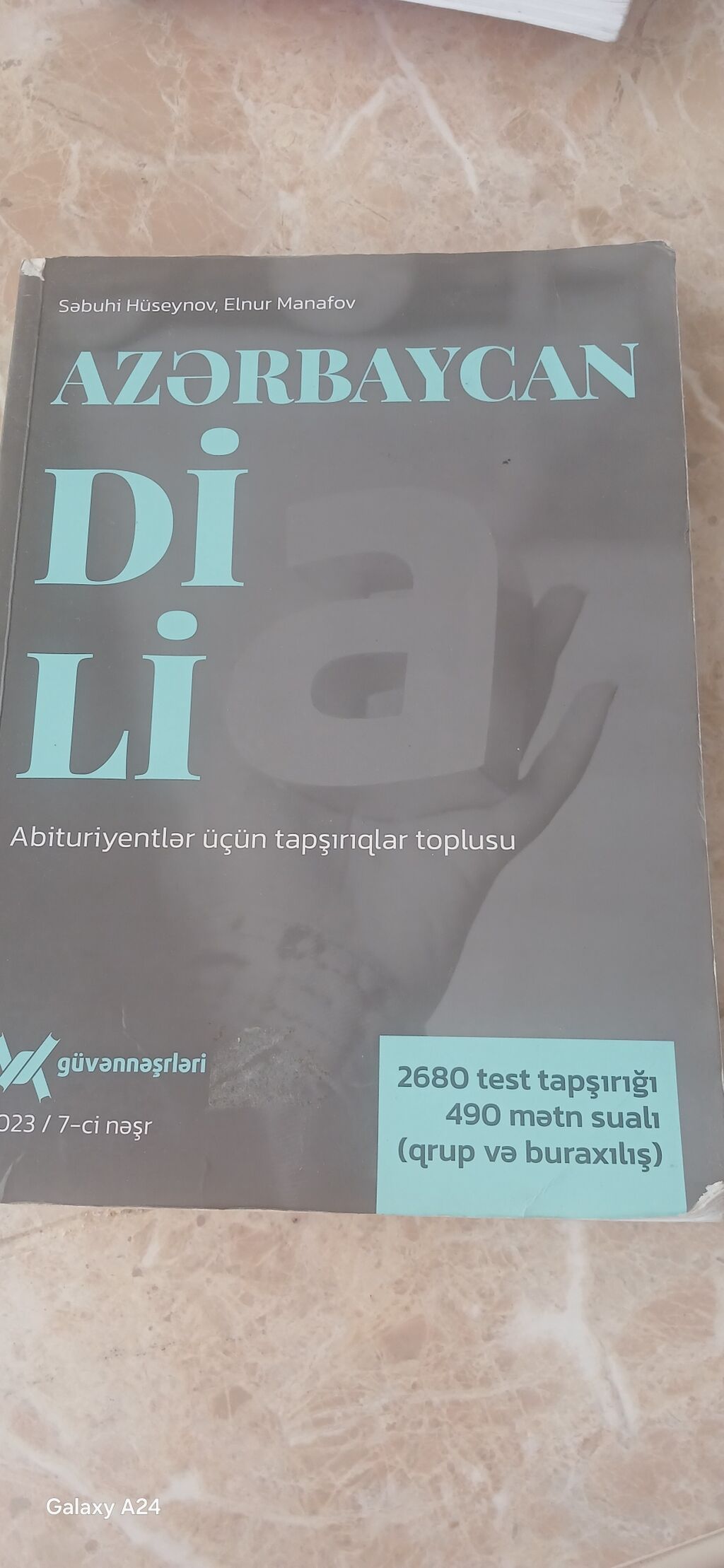 Məhsul: “Azərbaycan Dili – Abituriyentlər üçün tapşırıqlar toplusu” — Kitablar, Bakı