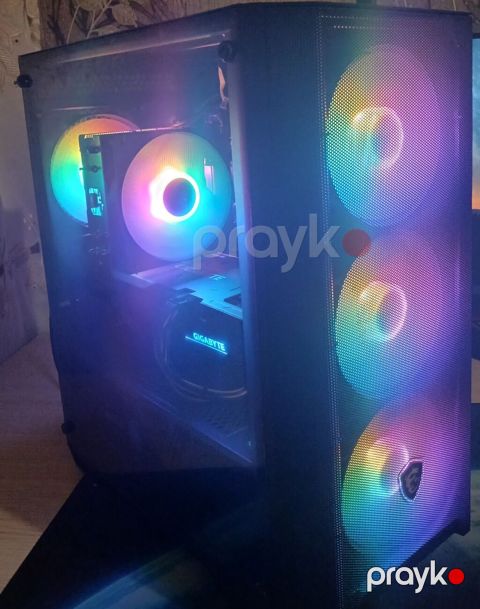 Msi Case 4 eded RGB Fan CPU: intel Core TM Cpu: i5-12400F Ram: 16 RAM — Xırdalan