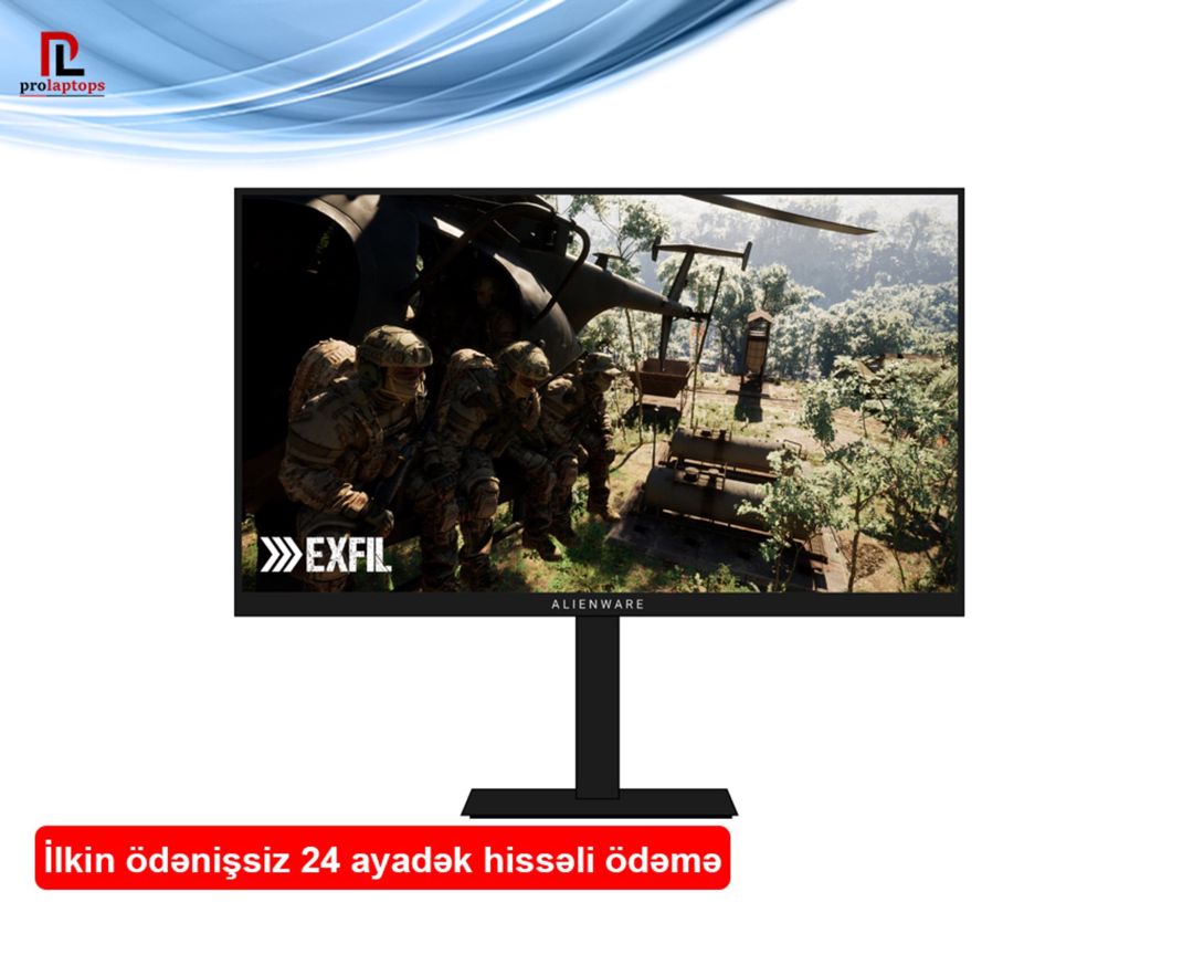 Alienware 27 240Hz Qd-oled Gaming Monitor - AW2726DM 210-BVWB — Kompüterlər və noutbuklar, Bakı (2)