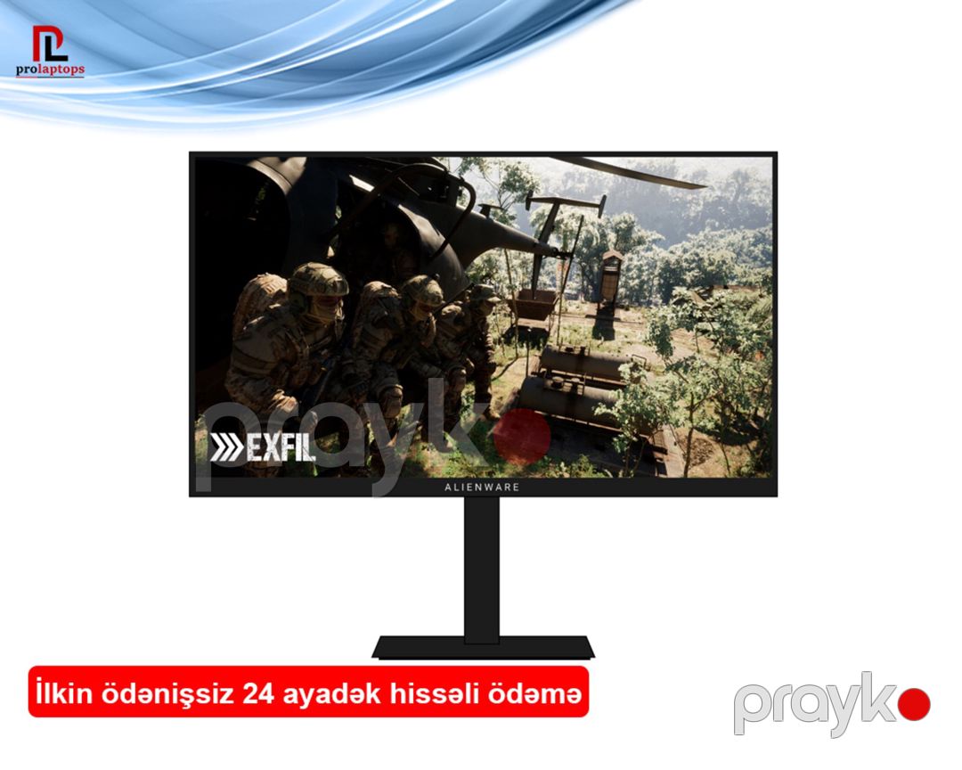 Alienware 27 240Hz Qd-oled Gaming Monitor - AW2726DM 210-BVWB — Kompüterlər və noutbuklar, Bakı (2)