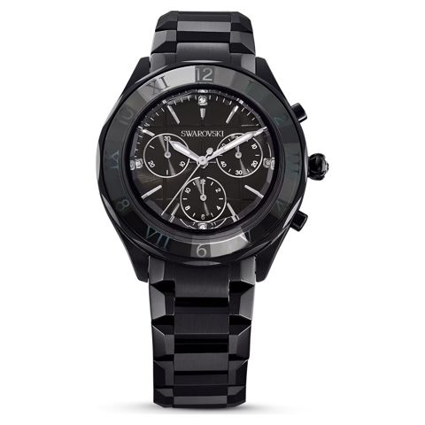 Qol saatı Swarovski black edition — Bakı