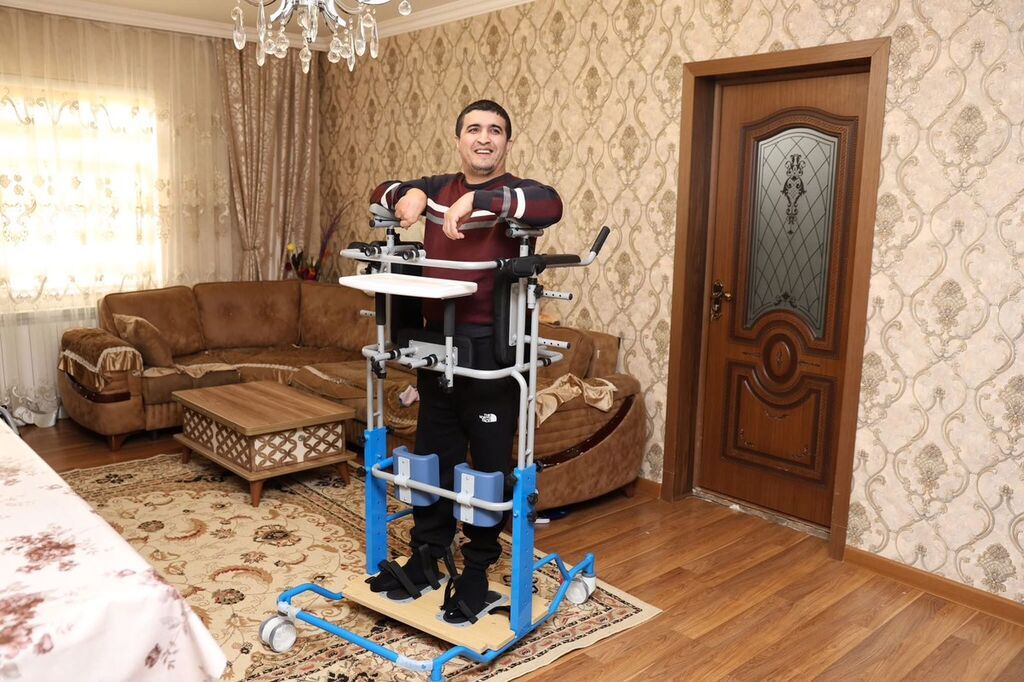 Müalicəvi vertikalizator – böyüklər üçün - İstismar məqsədi — Kürəklər və yürüyüş aparatları, Digah (3)