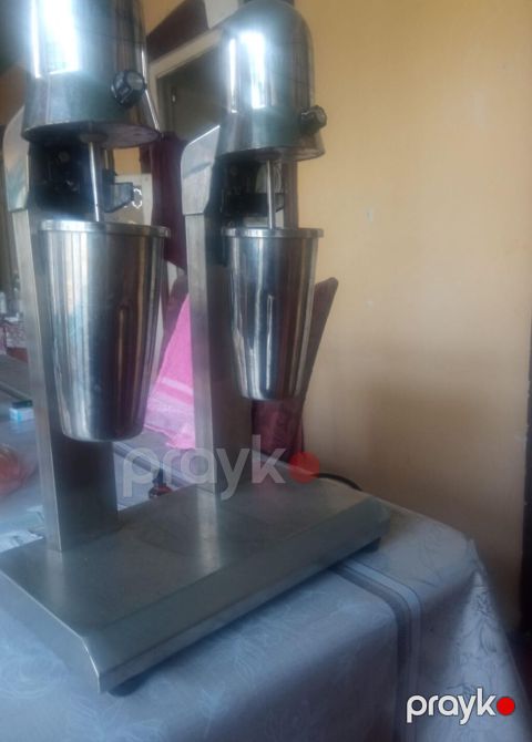 İki başlı peşəkar milkşeyk/kokteyl mikseri - Material: paslanmayan — Lənkəran