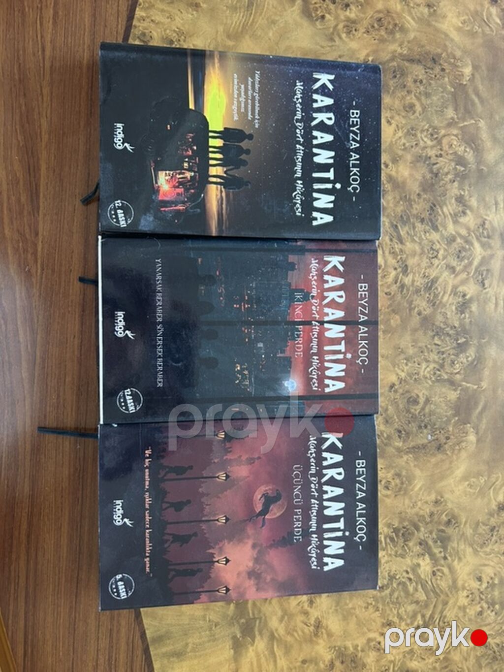 Karantina 3 Kitab Beyza Alkoç – “Karantina: Mahşerin Dörd Atlısının — Digər, Qobu (2)