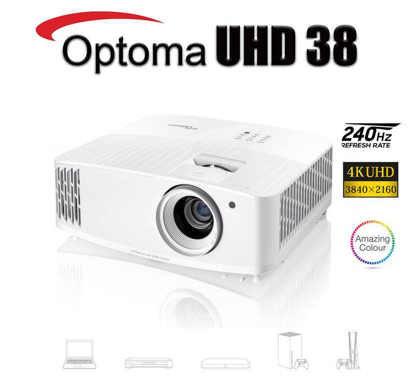 Proyektor "Optoma 4K UHD38" — Səs texnikası, Bakı (6)