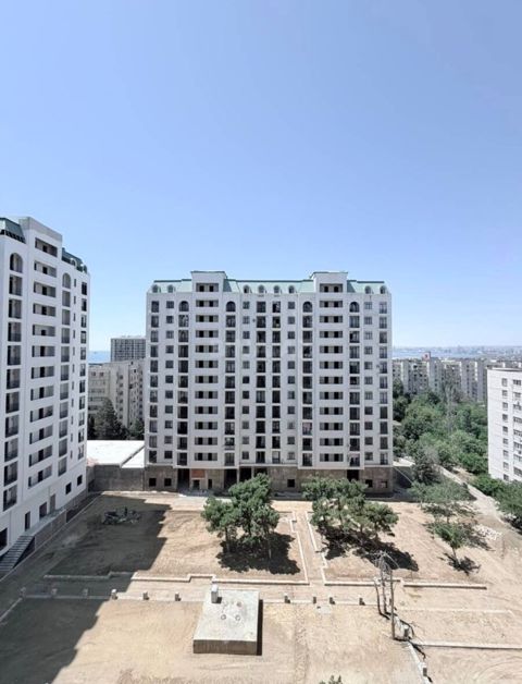 3-otaqlı yeni tikili, Həzi Aslanov m., 114 m² — Bakı