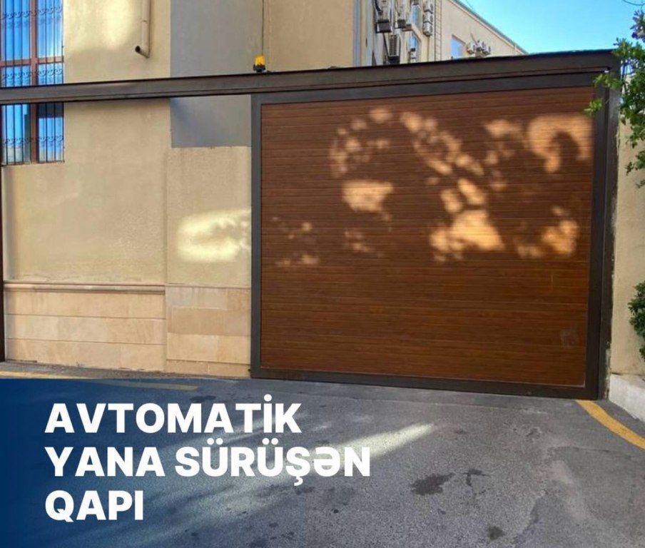 Avtomatik sürgülü darvazalar "Apex Door" — Təmir və inşaat, Bakı (6)
