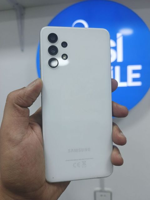 Samsung Galaxy A32, 64 GB, rəng - Ağ, Barmaq izi — Bakı