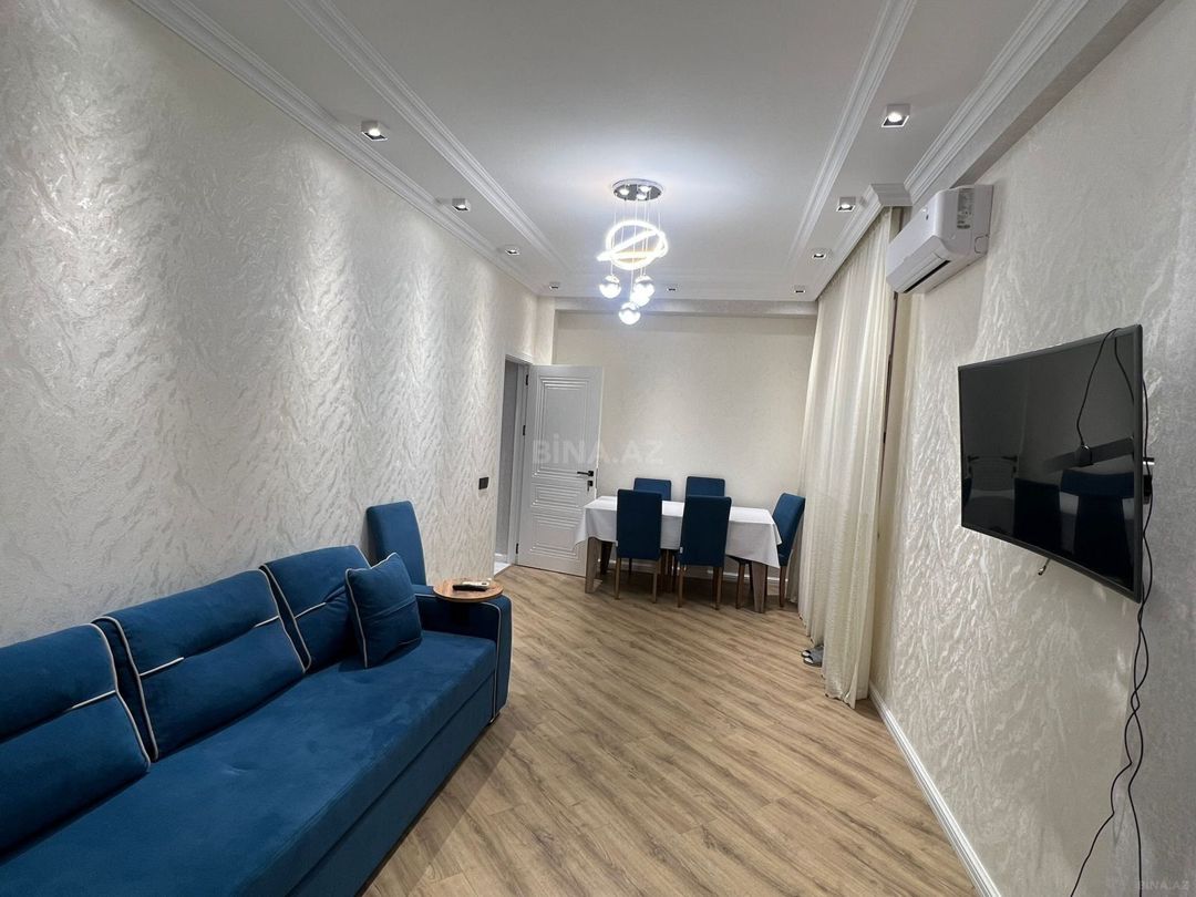 2-otaqlı yeni tikili kirayə verilir, İnşaatçılar m., 80 m² — Mənzil, Bakı (2)
