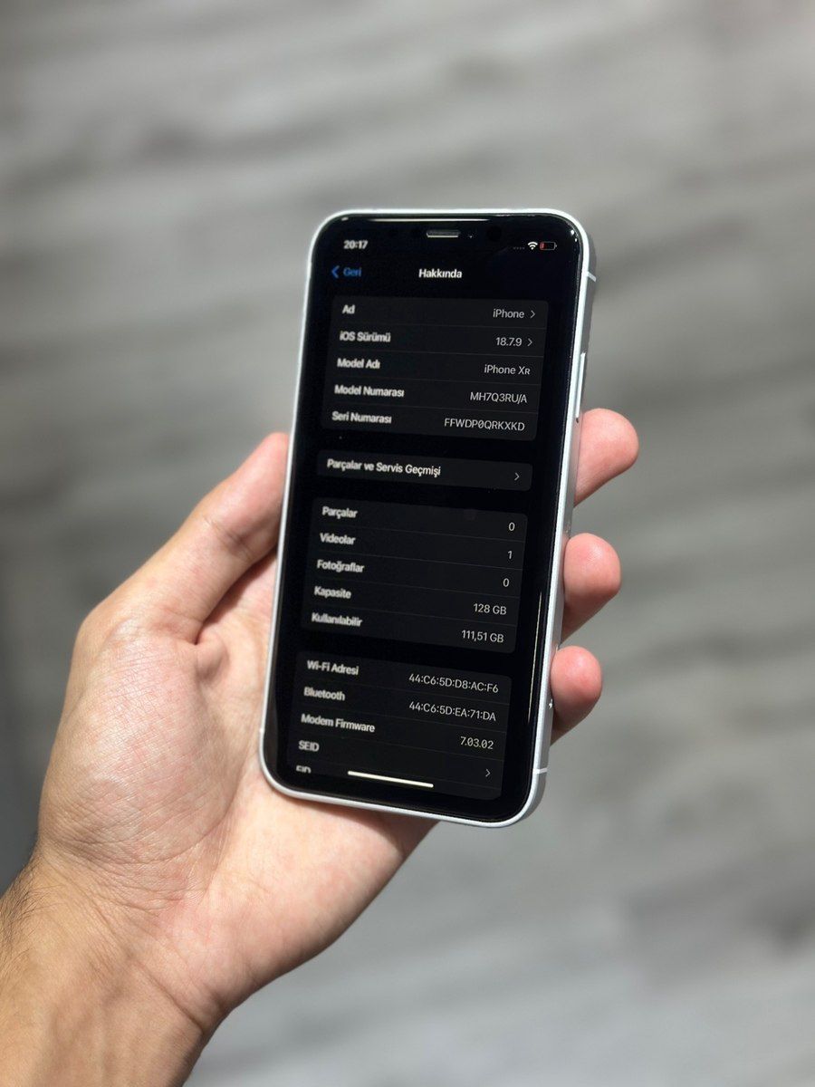 Apple iPhone XR White 128GB/3GB — Smartfonlar, Bakı (4)