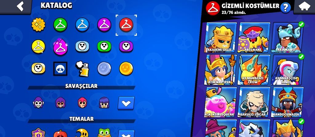 Brawl Stars hesabı – yüksək kupalı və zəngin kolleksiya - Kupa yolu — Digər, Biləsuvar (7)