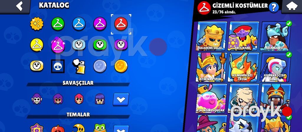 Brawl Stars hesabı – yüksək kupalı və zəngin kolleksiya - Kupa yolu — Digər, Biləsuvar (7)