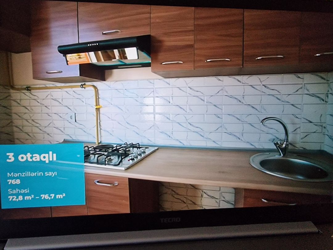 3-otaqlı yeni tikili, Şirvan ş., 75.2 m² — Mənzil, Şirvan (8)