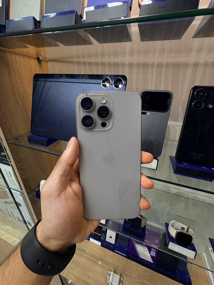 Apple iPhone 15 Pro Max Natural Titanium 256GB/8GB — Smartfonlar, Bakı