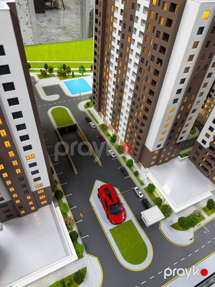 1-otaqlı yeni tikili, Xırdalan ş., 50.5 m² — Mənzil, Xırdalan (6)