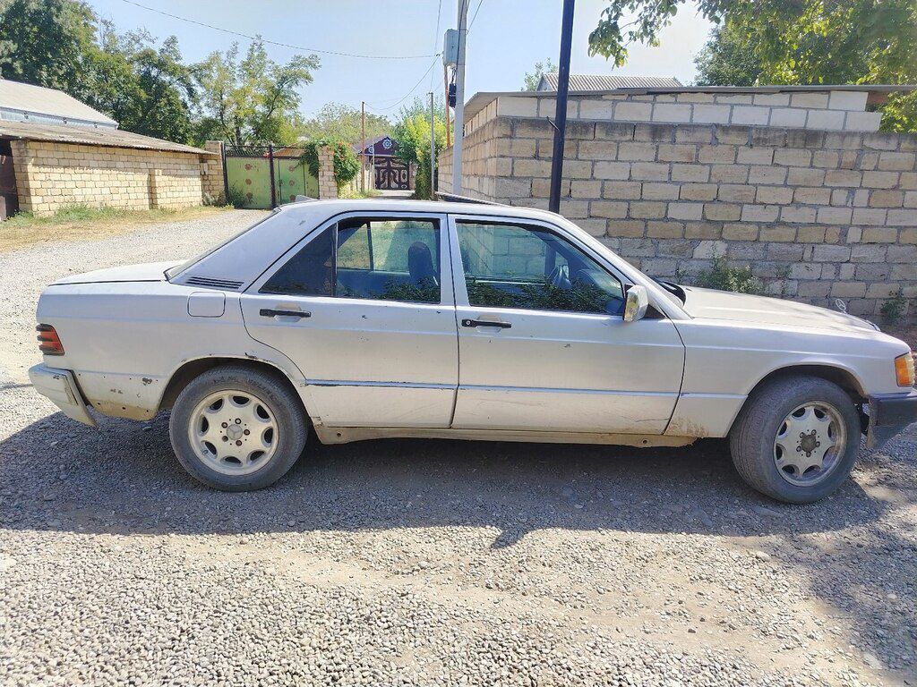 Mercedes 190, 2.0 L, 1993 il, 634 540 km — Avtomobillər, Ağdam (3)