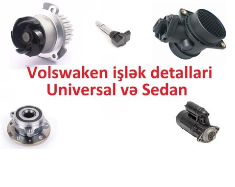 "Volkswagen" mühərrik hissələri — Bakı