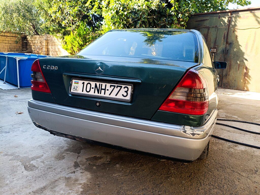 Mercedes C 200, 2.0 L, 1994 il, 377 000 km — Avtomobillər, Bakı (4)